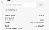 Body Nutrition coupon verification screenshot
