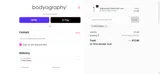 Bodyography Cosmetics coupon verification screenshot