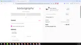 Bodyography Cosmetics coupon verification screenshot