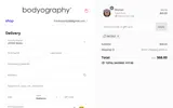 Bodyography Cosmetics coupon verification screenshot