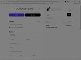 Bodyography Cosmetics coupon verification screenshot