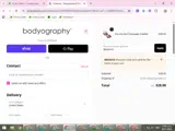 Bodyography Cosmetics coupon verification screenshot