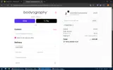 Bodyography Cosmetics coupon verification screenshot