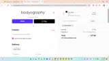 Bodyography Cosmetics coupon verification screenshot