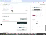 BLUE10 coupon verification screenshot