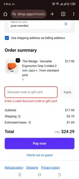 VIPVET15 coupon verification screenshot