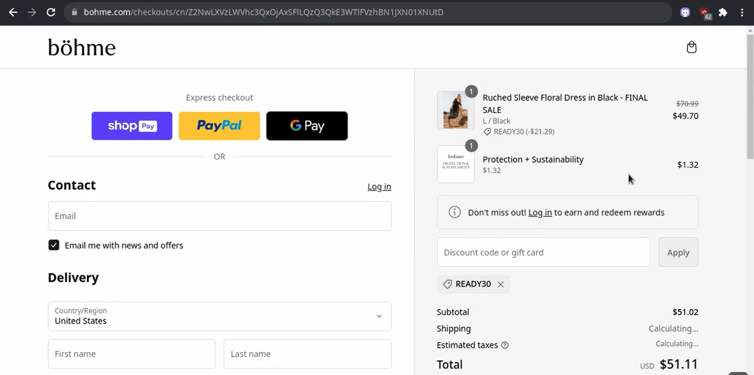 Bohme Promo Codes 30 Off June 2024