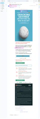 EGG25 coupon verification screenshot