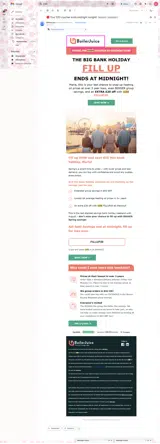 FILLUP20 coupon verification screenshot