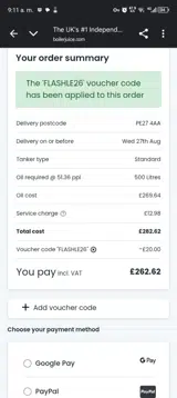 FLASHLE26 coupon verification screenshot