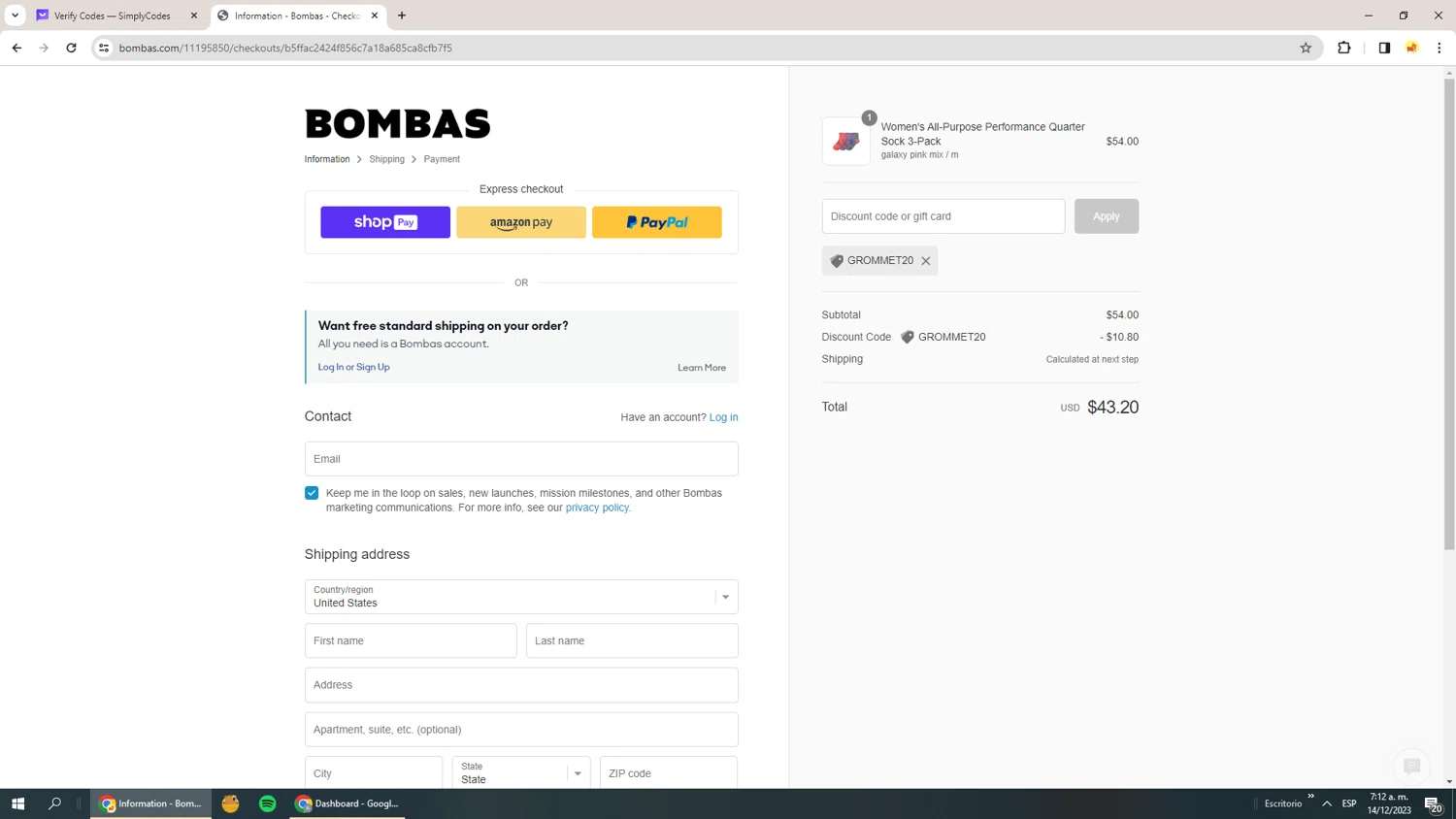 Bombas Promo Codes 20 Off December 2023