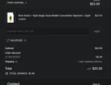 BOMB coupon verification screenshot