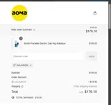 BOMB coupon verification screenshot