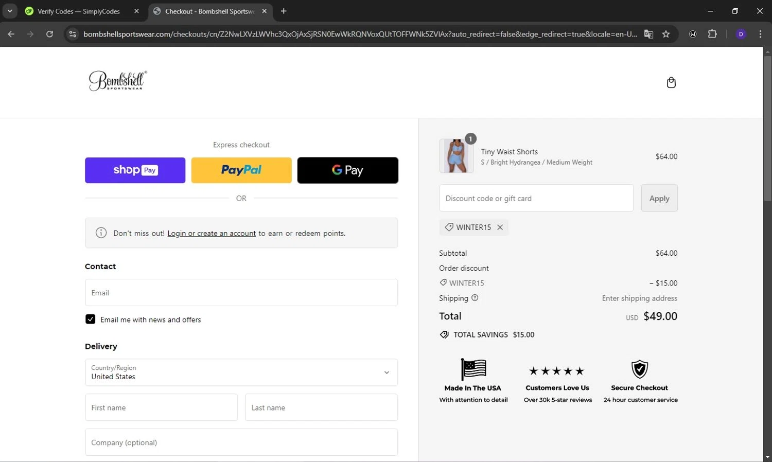 Bombshell Sportswear Coupons 10 Off September 2024