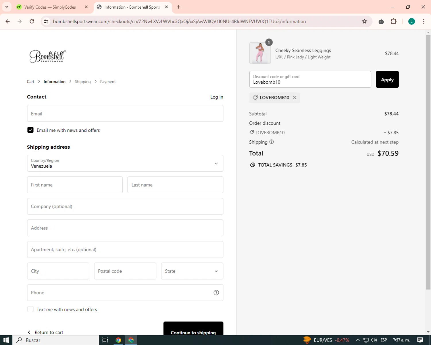 Bombshell Sportswear Coupons 10 Off September 2024