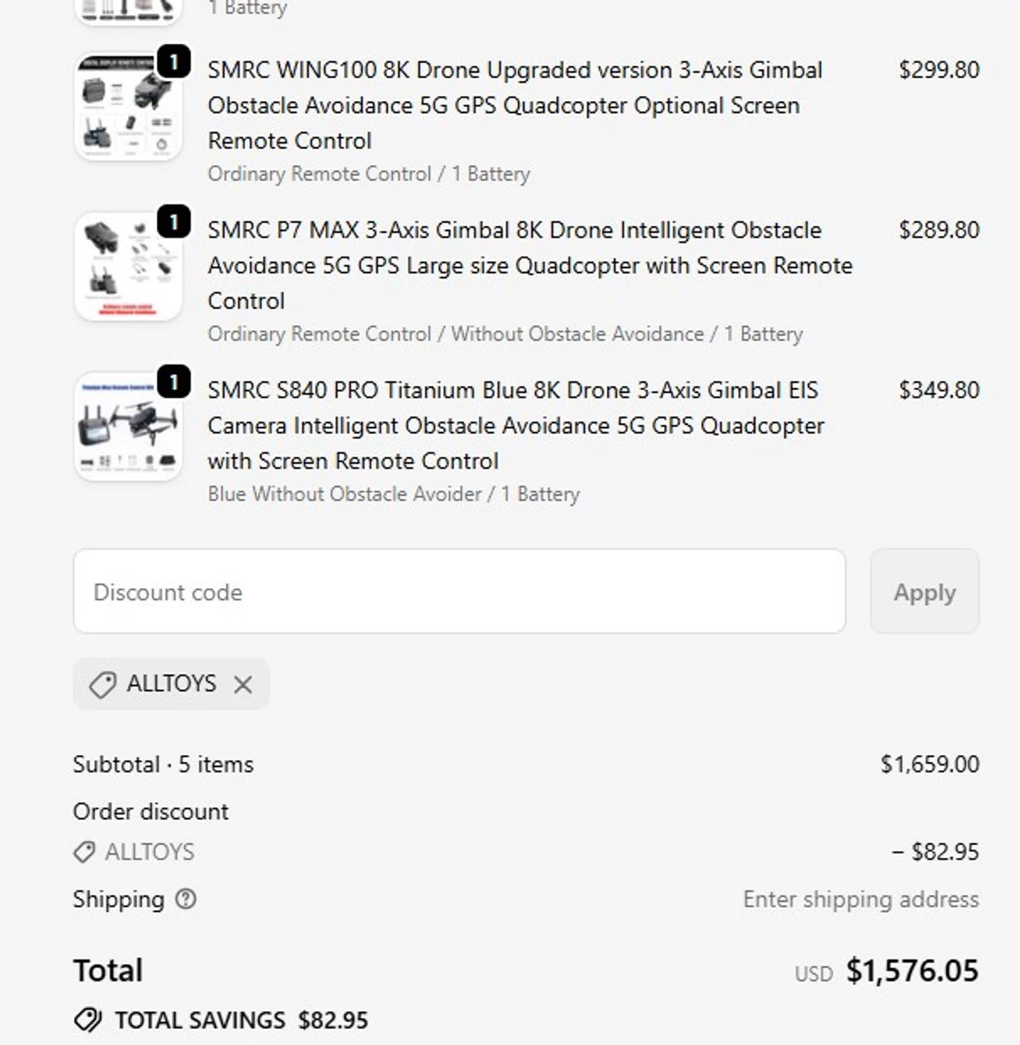 Bometoys promo code screenshot showing code ALLTOYS applied at Bometoys checkout page. Uploaded by SimplyCodes community member PromoPhoenix1566 on Dec 22, 2025