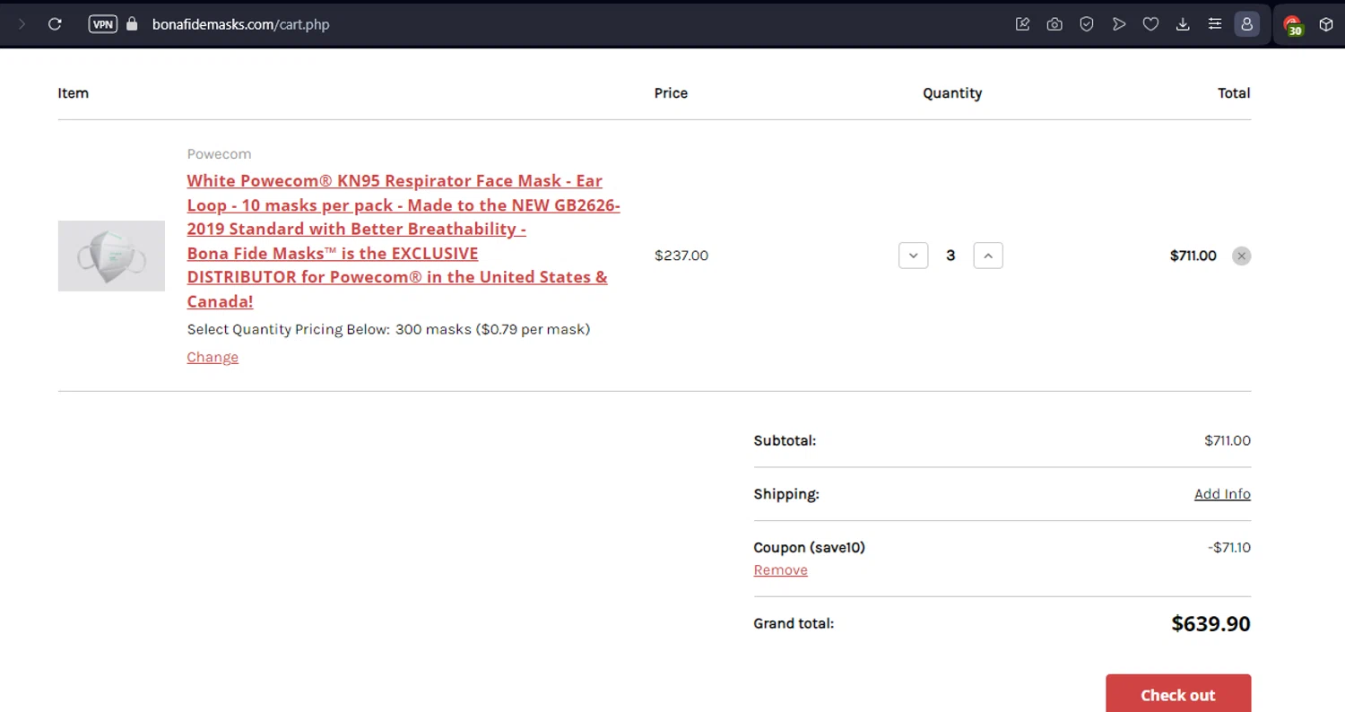 Bona Fide Masks Promo Codes 25 Off December 2023