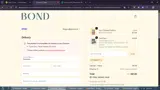 BOND Life coupon verification screenshot