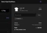 GOBBLE20 coupon verification screenshot