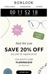 FLASHSALE20 coupon verification screenshot
