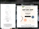 FLASHSALE20 coupon verification screenshot