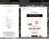 FLASHSALE20 coupon verification screenshot