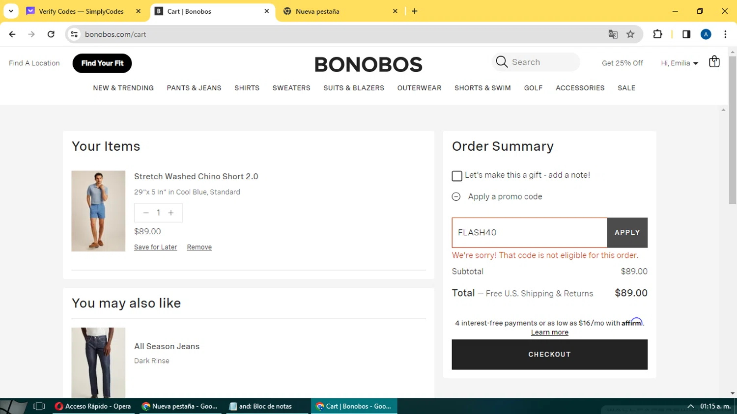 Bonobos Promo Codes 15 Off November 2023