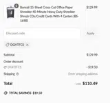 DGHTFCS coupon verification screenshot