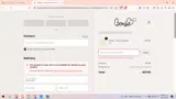 Bonsie coupon verification screenshot