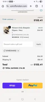 Bymeghang coupon verification screenshot