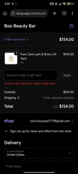 BASICKIT20 coupon verification screenshot