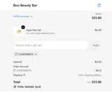 LAURENBBB10 coupon verification screenshot