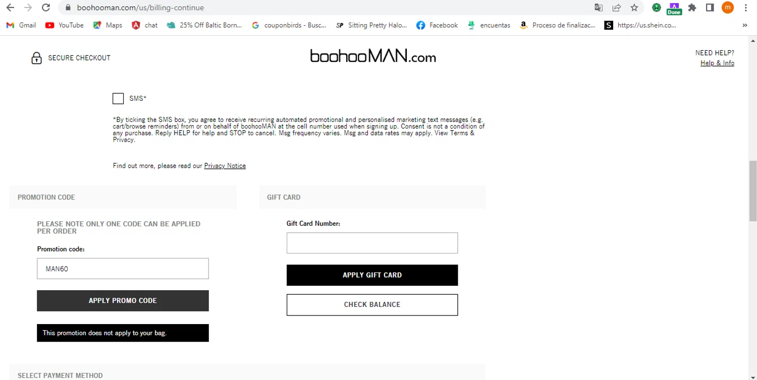 boohooMAN Promo Codes 60 Off January 2024