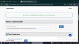 THANKS25 coupon verification screenshot