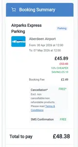 BLKAFFP coupon verification screenshot