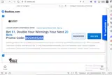 BOOKIES20X coupon verification screenshot