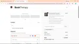 Book Therapy coupon verification screenshot