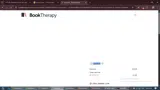 Book Therapy coupon verification screenshot