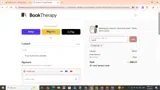 Book Therapy coupon verification screenshot