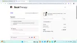 Book Therapy coupon verification screenshot