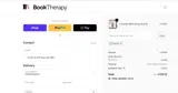 Book Therapy coupon verification screenshot