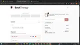 Book Therapy coupon verification screenshot