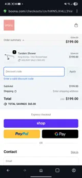 VIP80 coupon verification screenshot
