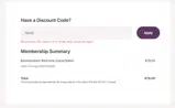 TED20 coupon verification screenshot