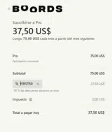 FIRST50 coupon verification screenshot
