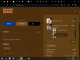 Boost Blenz coupon verification screenshot