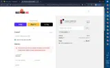WELCOME10 coupon verification screenshot