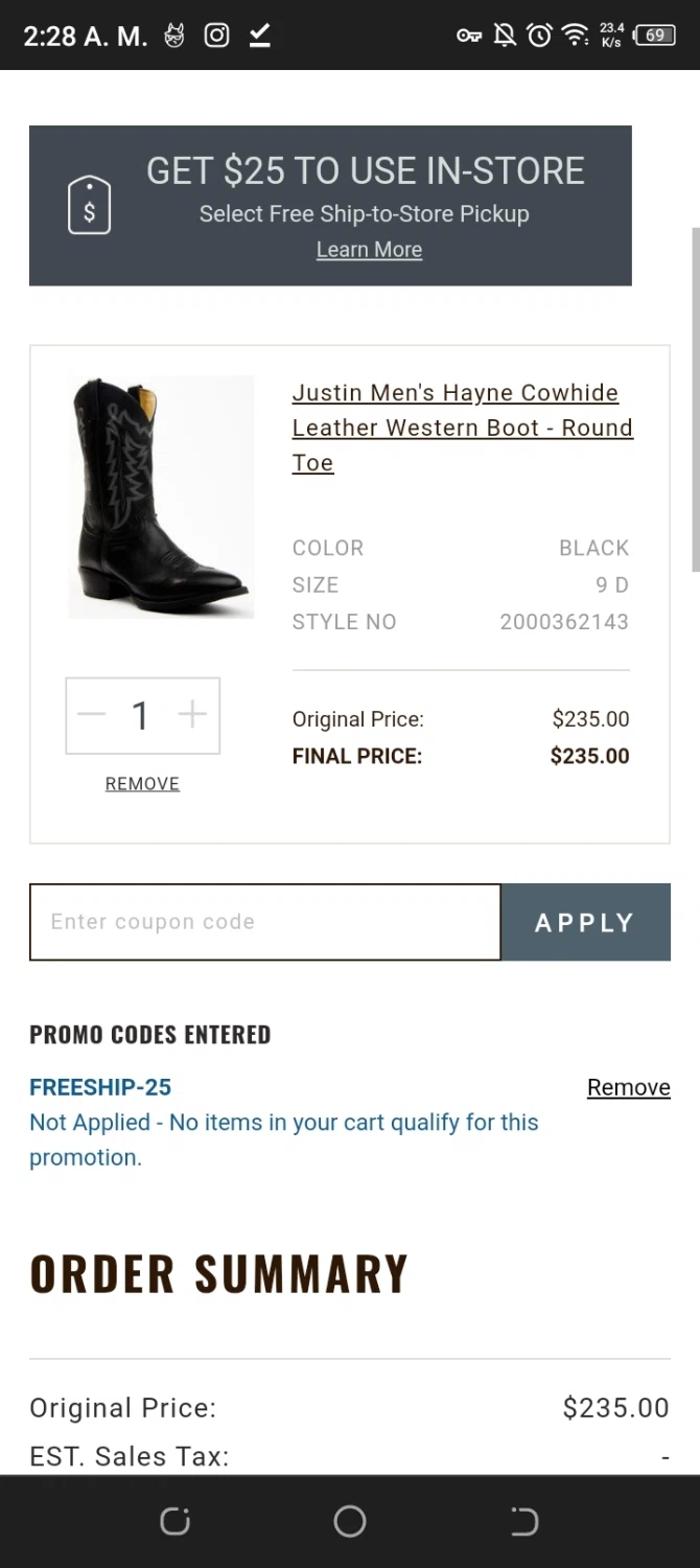 25% Off Boot Barn Coupon Codes | Nov 