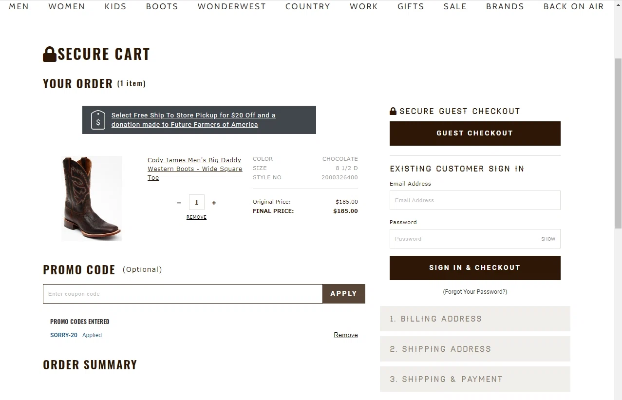 Boot Barn Coupon Boot Barn Coupon
