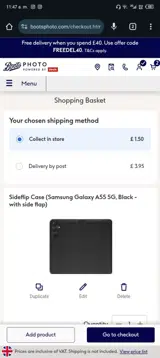 Boots Photo coupon verification screenshot